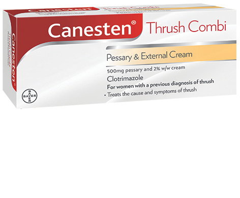 Thrush Combi Vaginal Pessary & External Cream